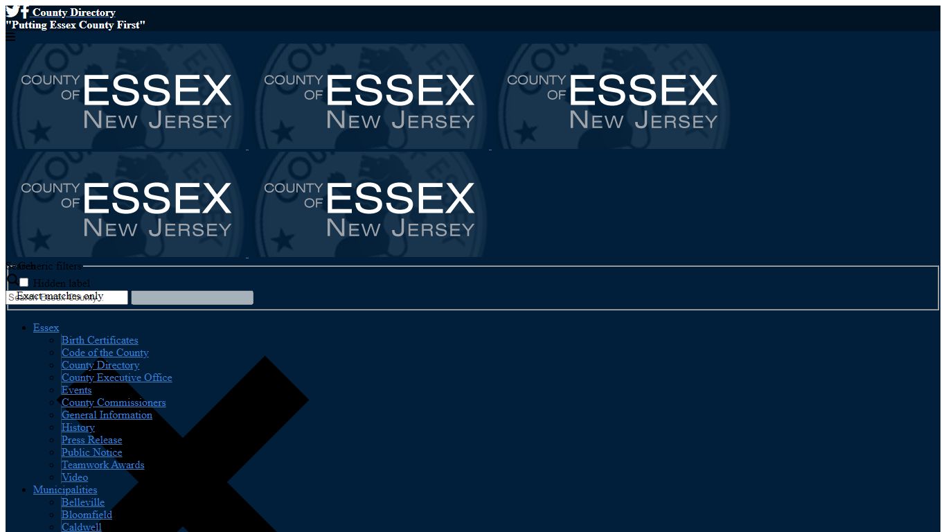 The County of Essex, New Jersey | Putting Essex County First